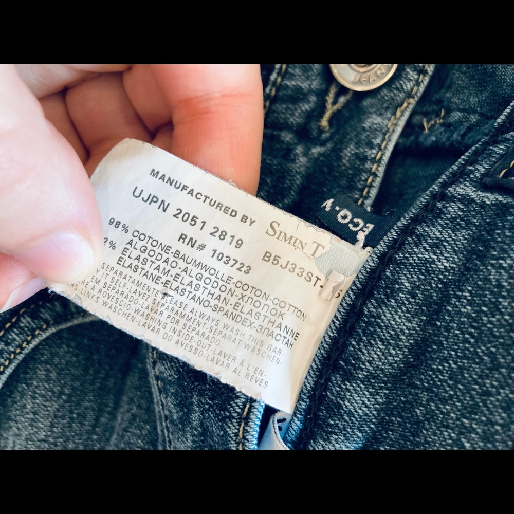 AJ Armani Confort Fit Indigo 005 Series Bootcut Jeans - Picture 5 of 9